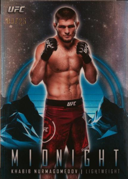 Khabib Nurmagomedov 2024 Topps Midnight UFC Base #50 Moonrise