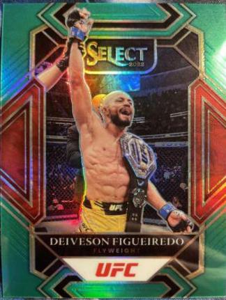 Deiveson Figueiredo 2022 Panini Select UFC Mezzanine #326 Green