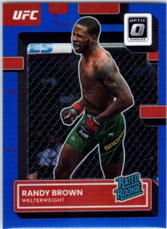 Randy Brown 2023 Panini Donruss Optic UFC Base #105 Blue