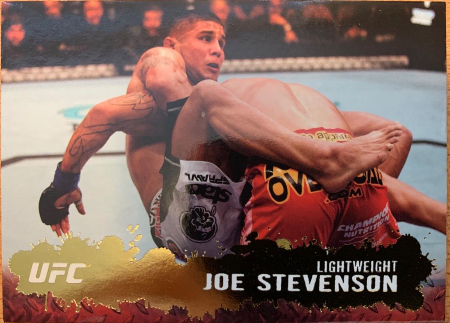Joe Stevenson 2009 Topps UFC Round 2 Base #83 Gold
