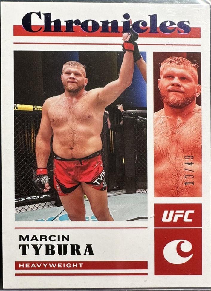 Marcin Tybura 2023 Panini Chronicles UFC Base Chronicles #67 Purple