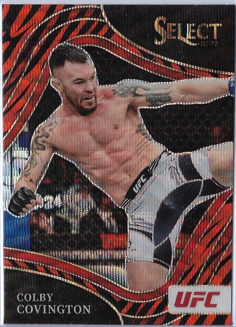 Colby Covington 2022 Panini Select UFC Octagonside #227 Tiger