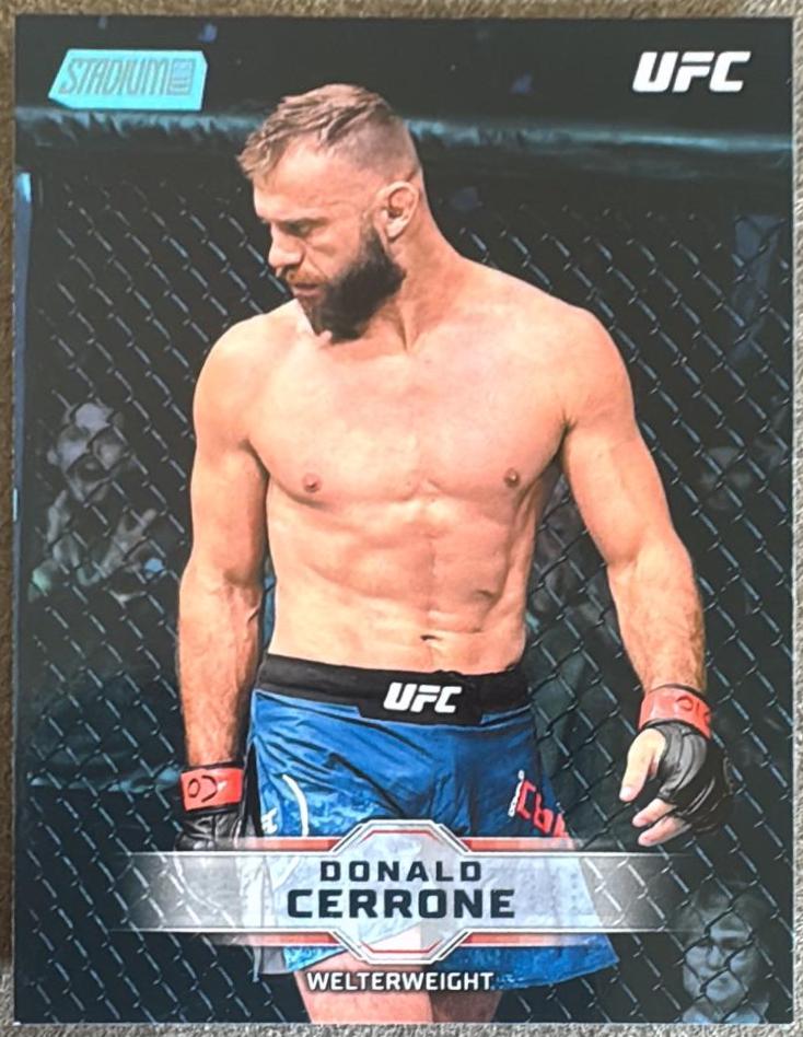 Donald Cerrone 2026 Topps Stadium Club UFC Base #69 Blue