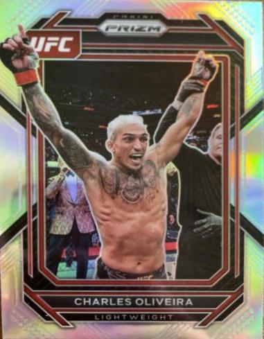 Charles Oliveira 2023 Panini Prizm UFC Base #183 Silver