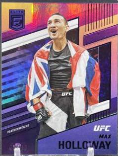 Max Holloway 2022 Panini Chronicles UFC Base Elite #254 Purple