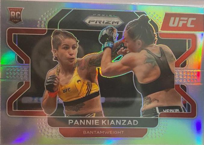 Pannie Kianzad 2022 Panini Prizm UFC Base #58 Silver