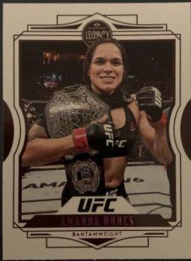 Amanda Nunes 2021 Panini Chronicles UFC Base Legacy #41 Pink