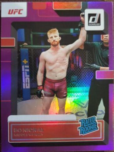 Bo Nickal 2023 Panini Donruss UFC Base #203 Purple Flood