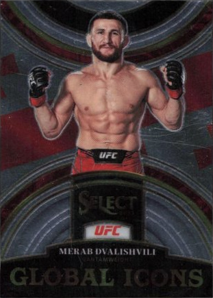 Merab Dvalishvili 2023 Panini Select UFC Global Icons #28 Black