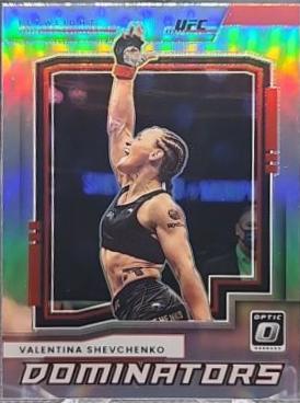 Valentina Shevchenko 2022 Panini Donruss Optic UFC Dominators #3 Holo
