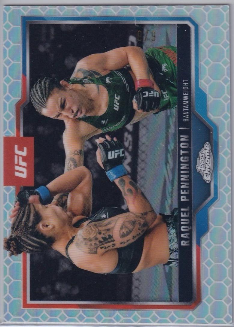 Raquel Pennington 2025 Topps Chrome UFC Base #156 OctaFractor