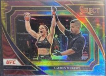Lauren Murphy 2023 Panini Select UFC Mezzanine #346 Black Blue
