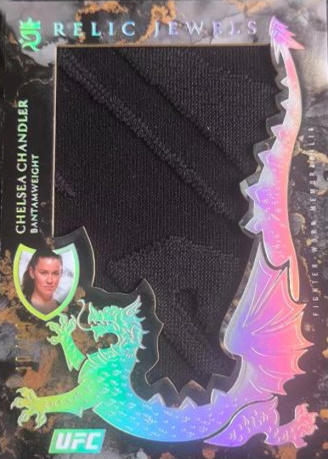 Chelsea Chandler 2025 Topps Royalty UFC Relic Jewels #RJ-CC Platinum