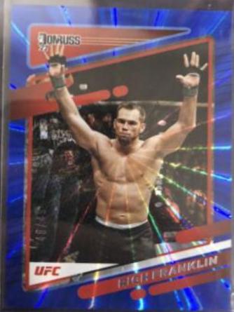 Rich Franklin 2022 Panini Donruss UFC Base #190 Blue