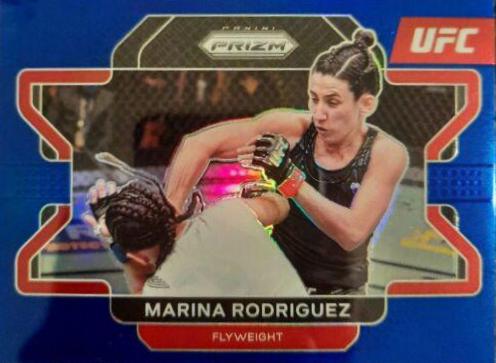 Marina Rodriguez 2022 Panini Prizm UFC Base #46 Blue