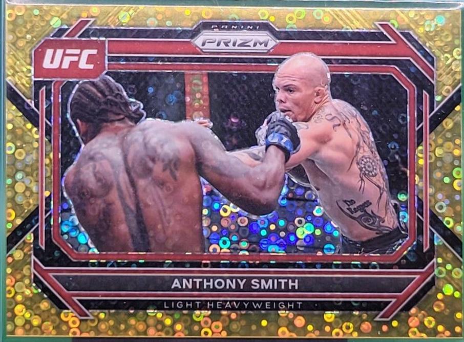 Anthony Smith 2023 Panini Prizm Under Card UFC Base #96 Gold