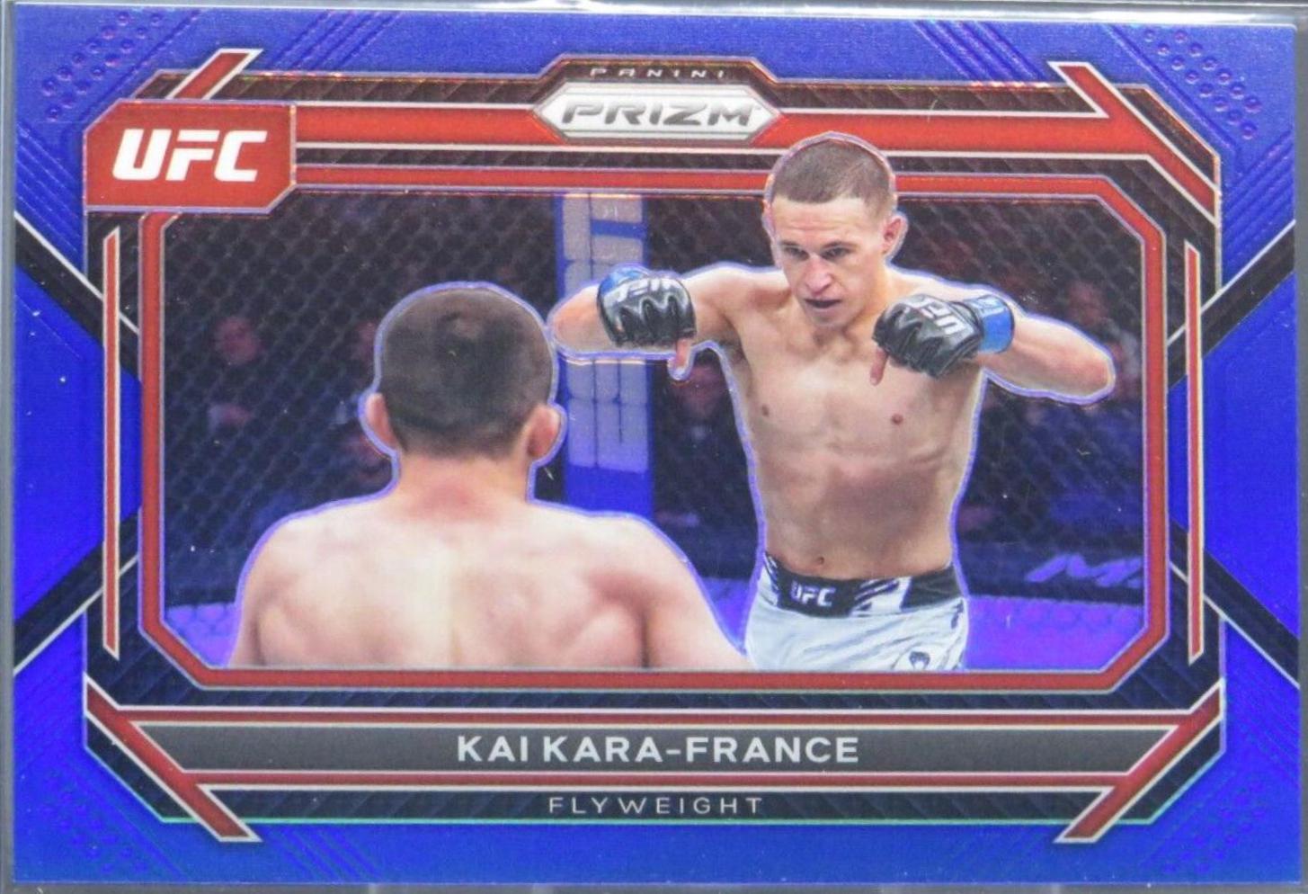 Kai Kara-France 2023 Panini Prizm UFC Base #15 Blue