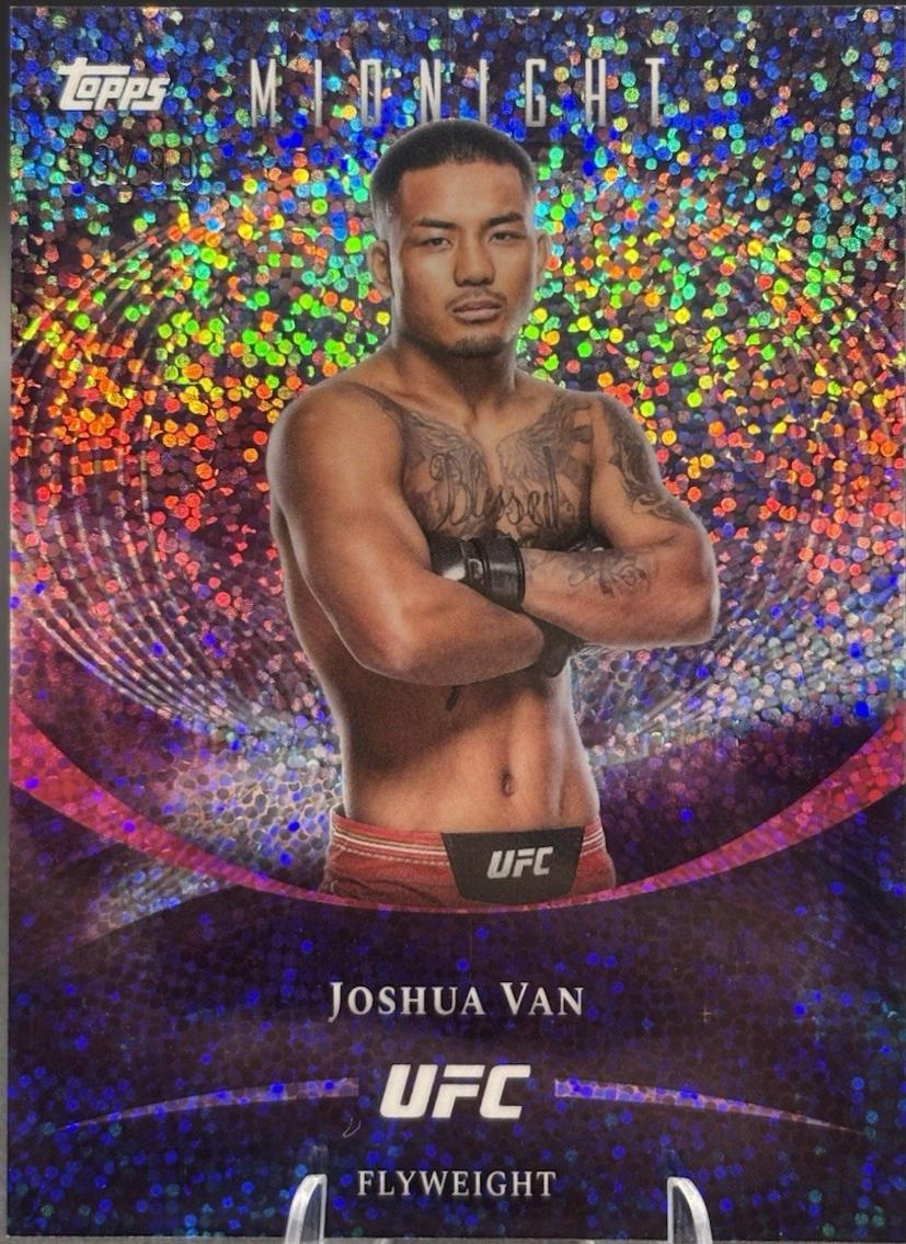 Joshua Van 2026 Topps Midnight UFC Base #30 Twilight