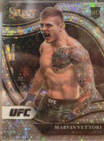 Marvin Vettori 2021 Panini Select UFC Octagonside #278 Silver