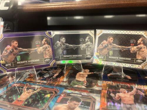 Renato Moicano 2024 Topps Chrome UFC Base #162 X-Fractor