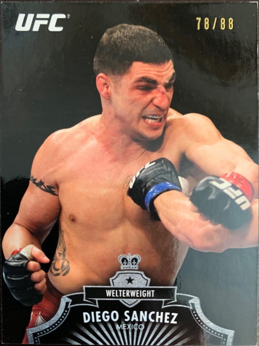 Diego Sanchez 2012 Topps UFC Bloodlines Base #54 Black