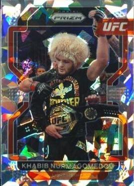 Khabib Nurmagomedov 2022 Panini Prizm UFC Base #196 Ice