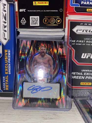 Chris Daukaus 2022 Panini Select UFC Rookie Signatures #3 Flash
