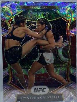 Cynthia Calvillo 2021 Panini Select UFC Concourse #70 Scope