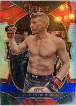 Stephen Thompson 2023 Panini Select UFC Concourse #33 Silver