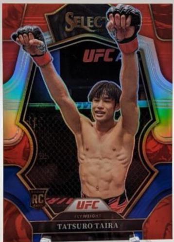 Tatsuro Taira 2023 Panini Select UFC Premier Level #171 Red Blue Prizm