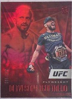 Deiveson Figueiredo 2021 Panini Chronicles UFC Base Illusions #165 Red