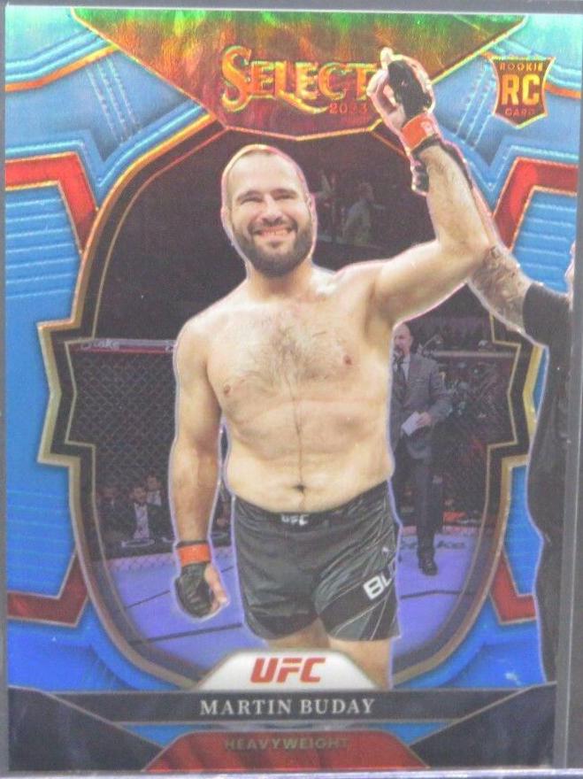 Martin Buday 2023 Panini Select UFC Concourse #89 Light Blue