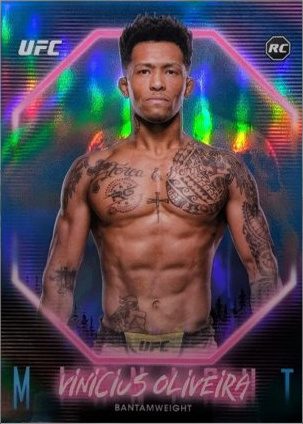 Vinicius Oliveira 2025 Topps Midnight UFC Base #31 Midnight