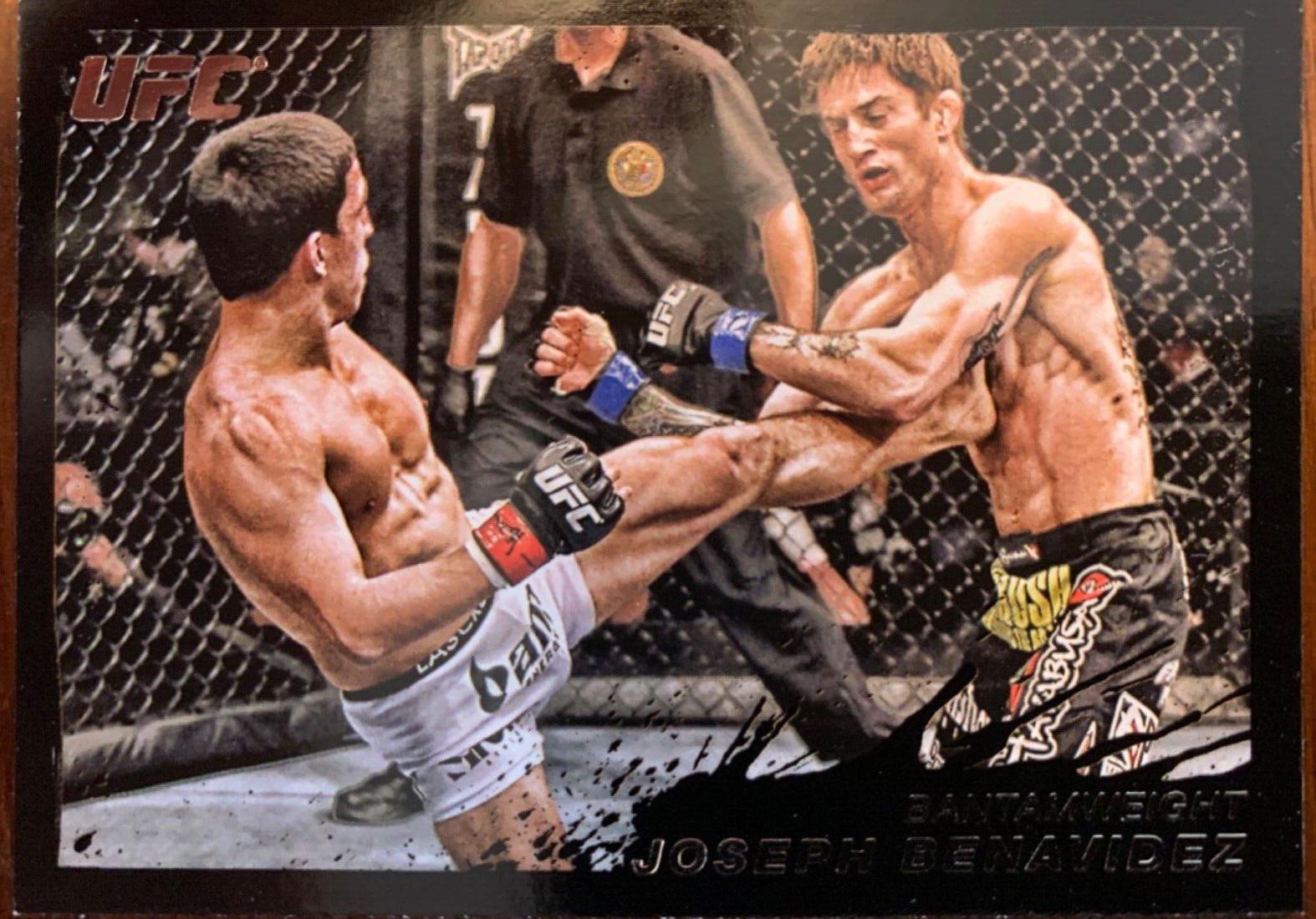 Joseph Benavidez 2011 Topps UFC Moment of Truth Base #215 Onyx