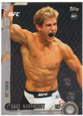 Sage Northcutt 2015 Topps UFC Chronicles Base #274 Silver