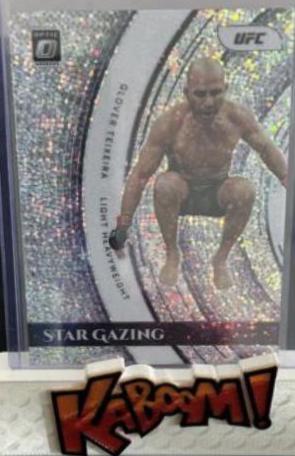 Glover Teixeira 2022 Panini Donruss Optic UFC Star Gazing #11 White Sparkle