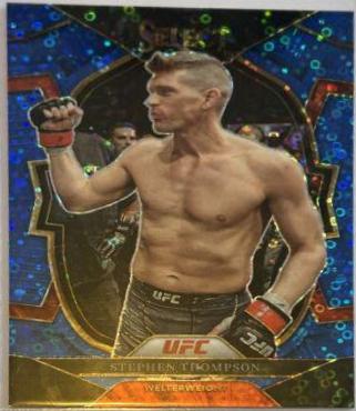 Stephen Thompson 2023 Panini Select UFC Concourse #33 Blue Disco
