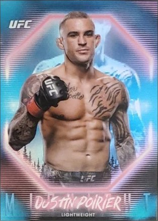 Dustin Poirier 2025 Topps Midnight UFC Base #84 Twilight