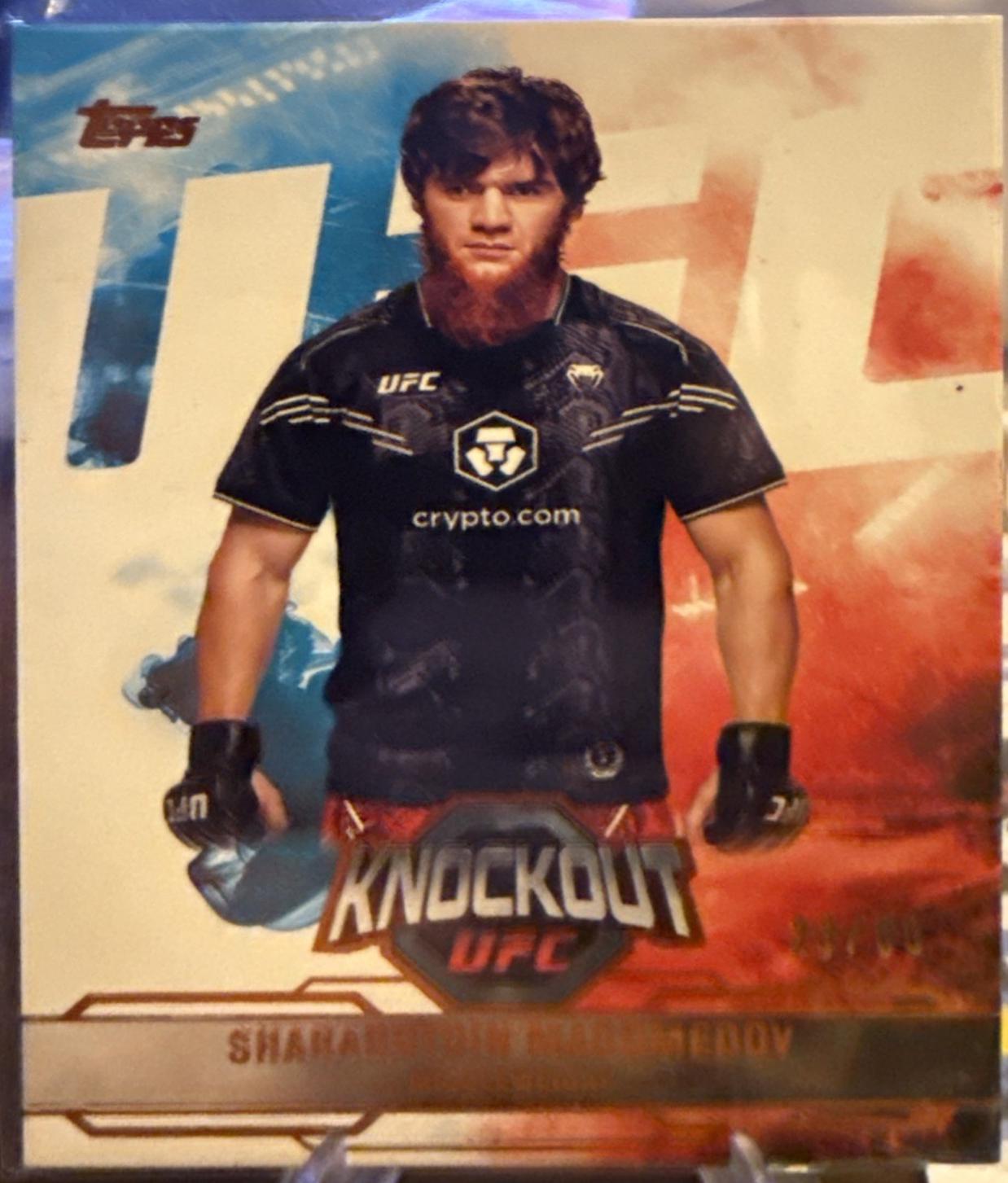 Shara Magomedov 2025 Topps Knockout UFC Base #96 Orange