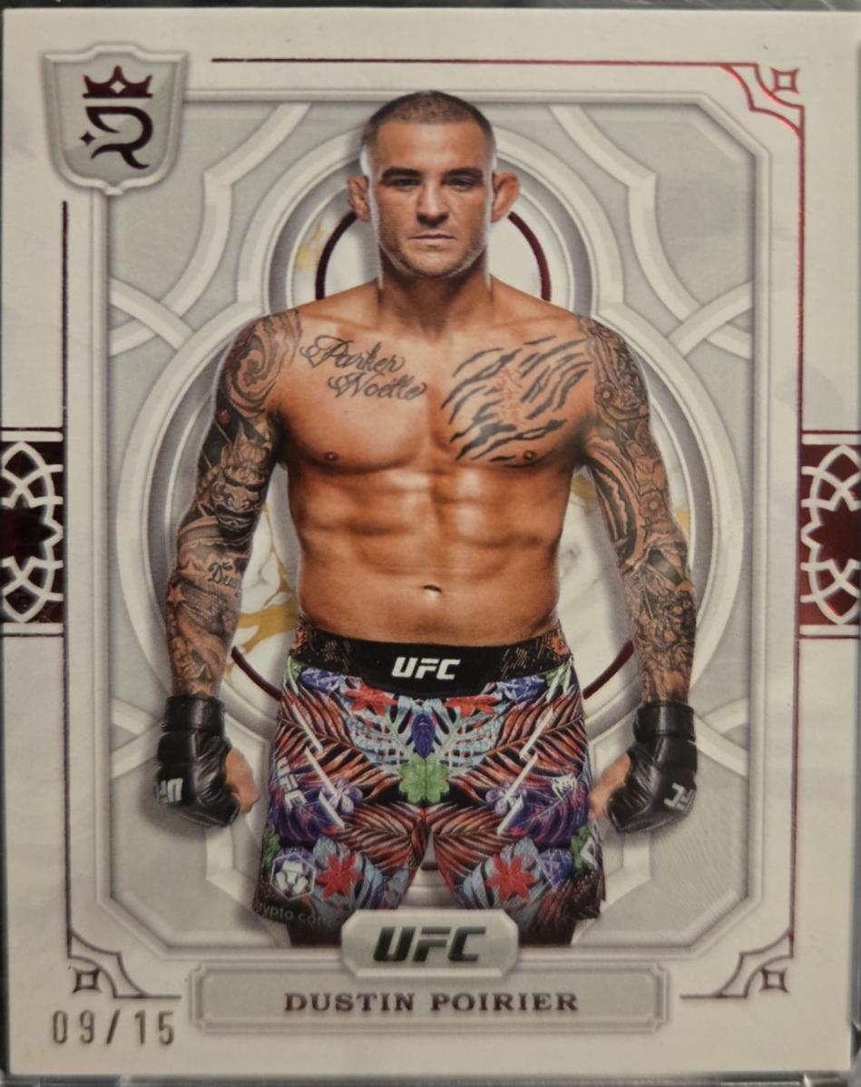 Dustin Poirier 2024 Topps Royalty UFC Base #19 Red