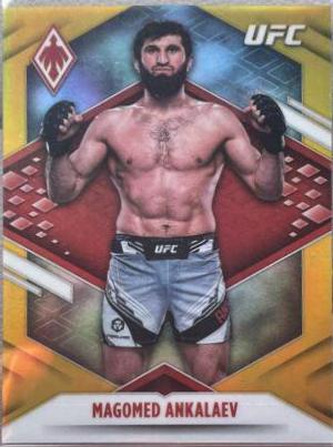Magomed Ankalaev 2022 Panini Chronicles UFC Base Phoenix #310 Gold