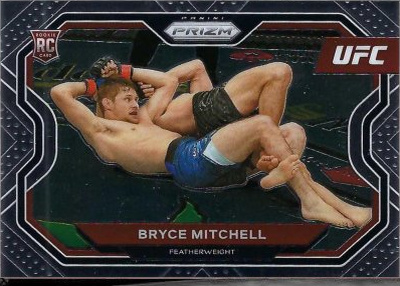 Bryce Mitchell 2021 Panini Prizm UFC Base #144 Black