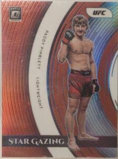 Paddy Pimblett 2022 Panini Donruss Optic UFC Star Gazing #18 Red