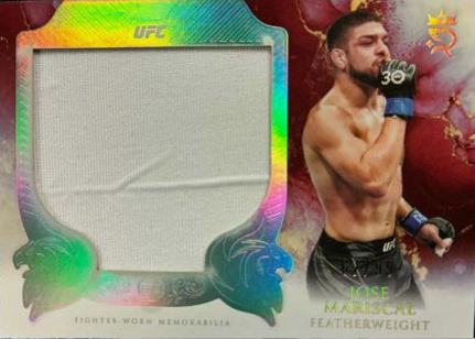 Jose Mariscal 2025 Topps Royalty UFC Rookie Jumbo Relics #RJR-JL Platinum