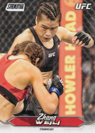 Zhang Weili 2025 Topps Stadium Club UFC Base #122 Black