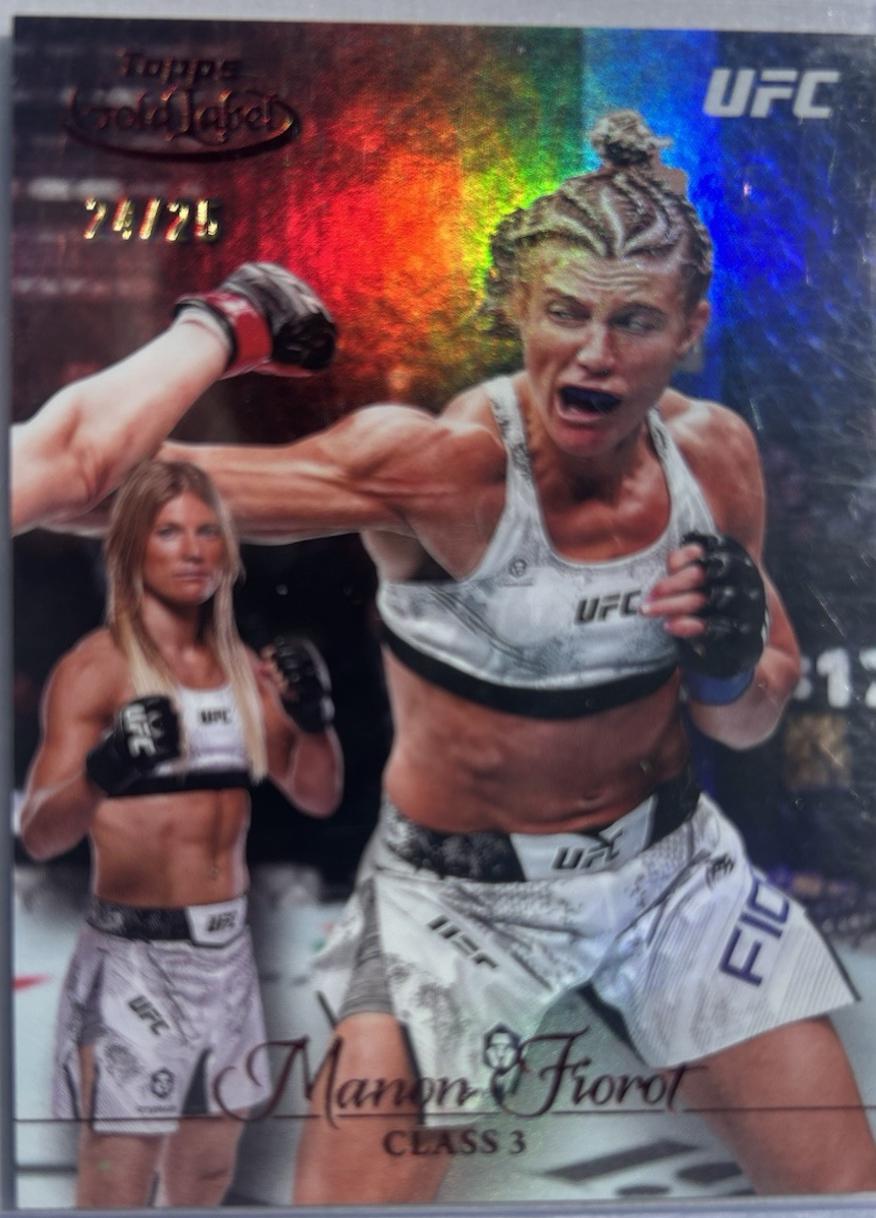 Manon Fiorot 2024 Topps Gold Label UFC Base Class III #85 Blue