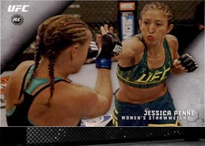 Jessica Penne 2015 Topps UFC Knockout Base #91 Red