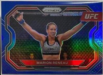 Marion Reneau 2021 Panini Prizm UFC Base #133 Blue