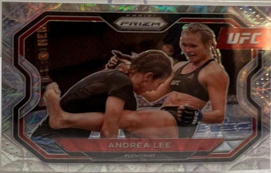 Andrea Lee 2021 Panini Prizm UFC Base #172 Premium