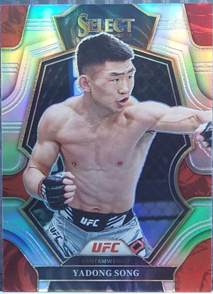 Song Yadong 2023 Panini Select UFC Premier Level #141 Silver